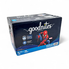 Goodnites Nighttime Leak Free Underwear For Boys Size XS - 74 Count