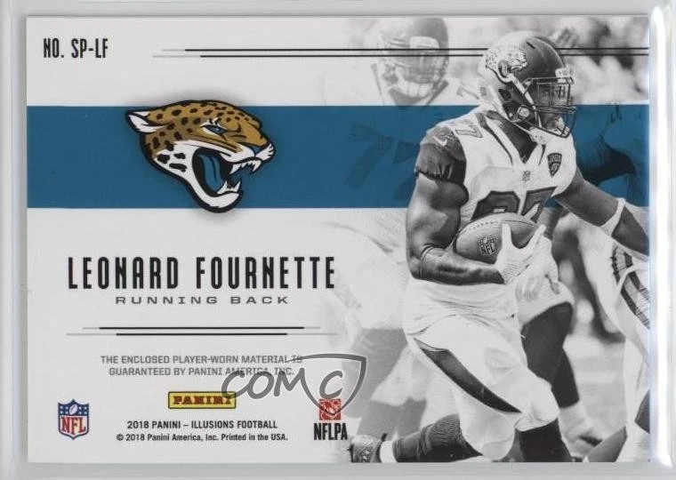 2018 Panini Illusions Spotlight Memorabilia /399 Leonard Fournette #SP-LF - Image 2 of 2