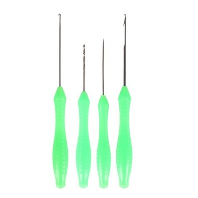 K?dernadel Set 2/3/4 St��ck Hook Drill Boilie Bait Karpfenangeln Terminal Tackle