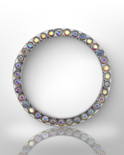 Start/Stop Button Bling Ring - Multicolor