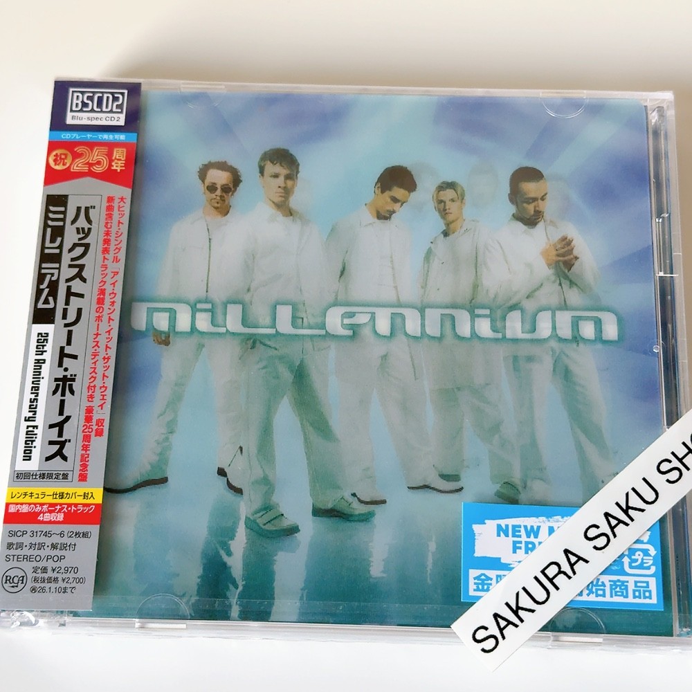 【新品未開封】【レコード】Backstreet Boys ミレニアム Millennium (20th Anniversary/ピクチャーディスク仕様アナログ