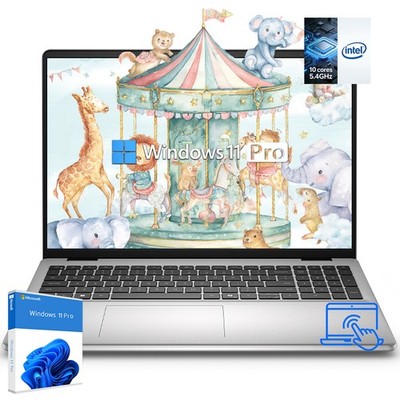 Dell 16'' Laptop Intel 10 Core 7 FHD 2K Touchscreen UPTO 64GB RAM 4TB Windows OS