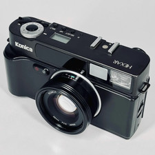 Konica Hexar AF 35mm Film Point and Shoot Camera w/ 35mm f/2 prime lens BLACK
