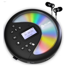 Portable CD Player with Long-Lasting Battery - New - with Headphones - Radio NEW