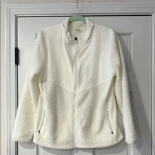 Xersion Women's White Teddy Jacket