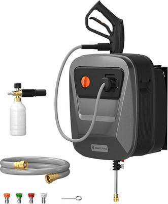 Grandfalls Retractable Pressure Washer G20, 2500 PSI 2.2 GPM, Wall Mounted with 