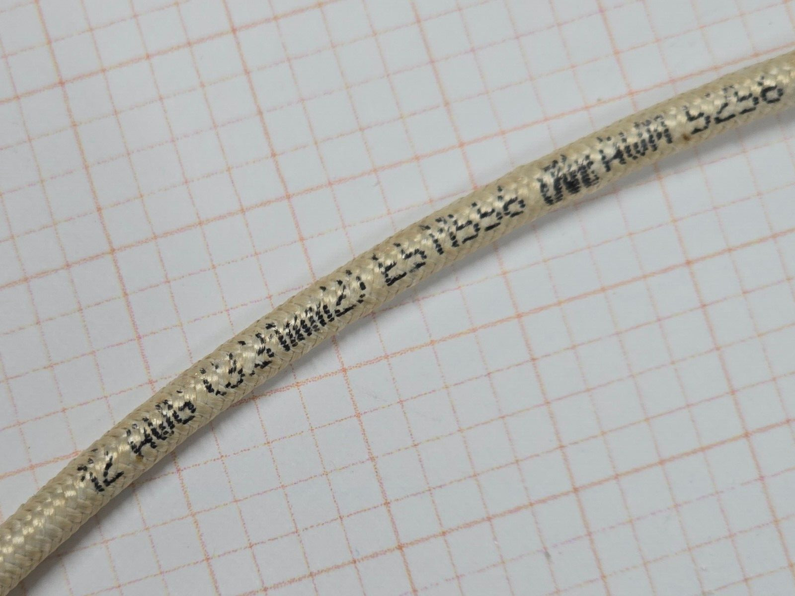 Frasier Campbell #12awg TGGT Nickel-Plated High Temp Lead Wire 600V 250C /10ft