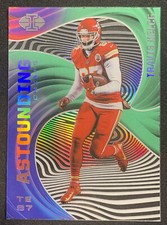 Travis Kelce 2020 Panini Illusions Astounding ACETATE GREEN SP #A15  KC CHIEFS