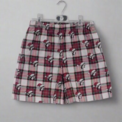 Buc-ees christmas 2024 Unisex beaver drawstring shorts XL NWOT