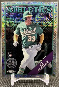 2023 Topps Update JJ BLEDAY Rookie Chrome Silver Pack Mojo! - Oakland Athletics