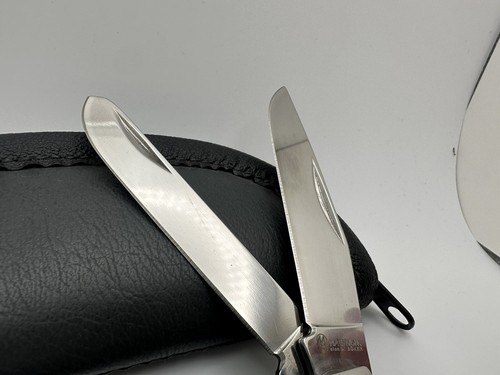 Boker Magnum Folding Knife 01RY035 Abalone Handles Excellent - Picture 6 of 15