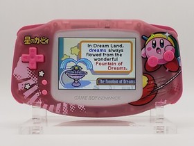 Kirby Game Boy Advance, Funnyplaying Backlit IPS Screen Kirby Dreamland Theme