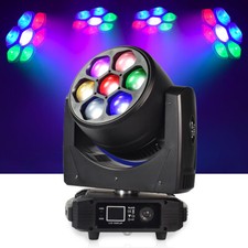 7x40w DMX 4in1 RGBW Wash Zoom Moving Head Light for Dj Disco Party Bar