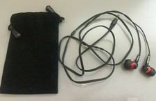 Black Ovleng Wired Earphones (in ear) with pouch