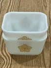 2 Vintage Pyrex 501 Butterfly Gold Refrigerator Dish  1.5 Cup (No lids)