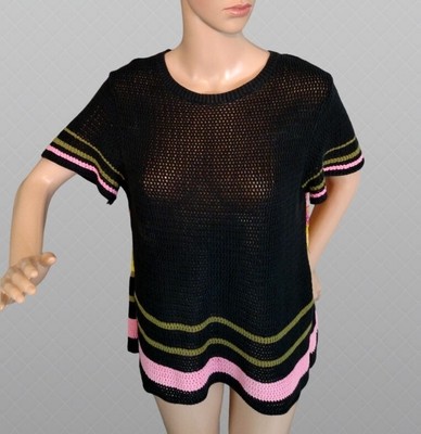 RED VALENTINO - STYLISH KNIT TOP - Size 46 / US 10