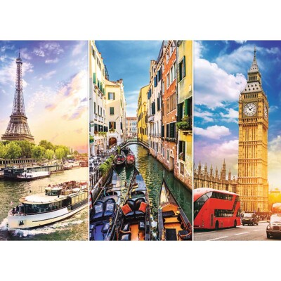 Trefl Trip around Europe 4000 Piece Jigsaw Puzzle