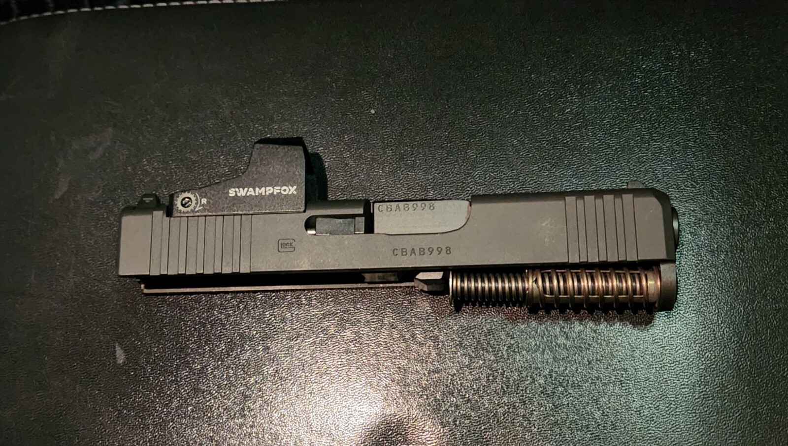 Glock 43x MOS Complete Slide W/ Swampfox Sentinel eBay