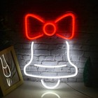 Custom Made personalised happy merry christmas tree bells Neon Sign led light