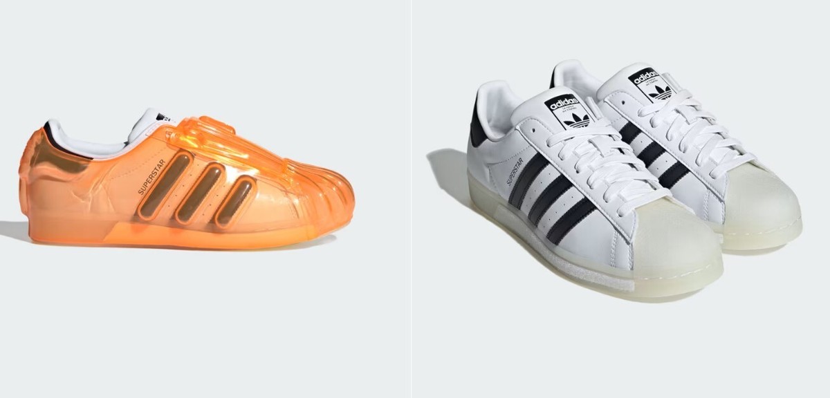 ■adidas■ Superstar Bubble White Orange IH5961 Adidas Superstar Bubble Solar Orange men's shoes IH5961 | eBay