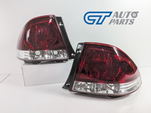 JDM Clear Red Tail Lights for 99-05 Lexus IS200 IS300 Toyota Altezza taillights - Picture 4 of 7