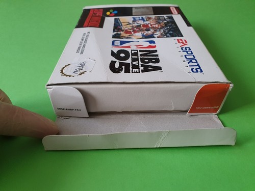 NBA LIVE 95 / Jeu Super Nintendo SNES FAH / EA Sports + Crystal Box - Imagen 17 de 24