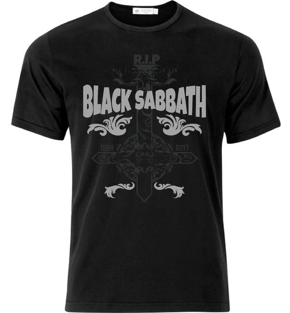 Black Sabbath Rest In Peace Heavy Metal Tribute T Shirt