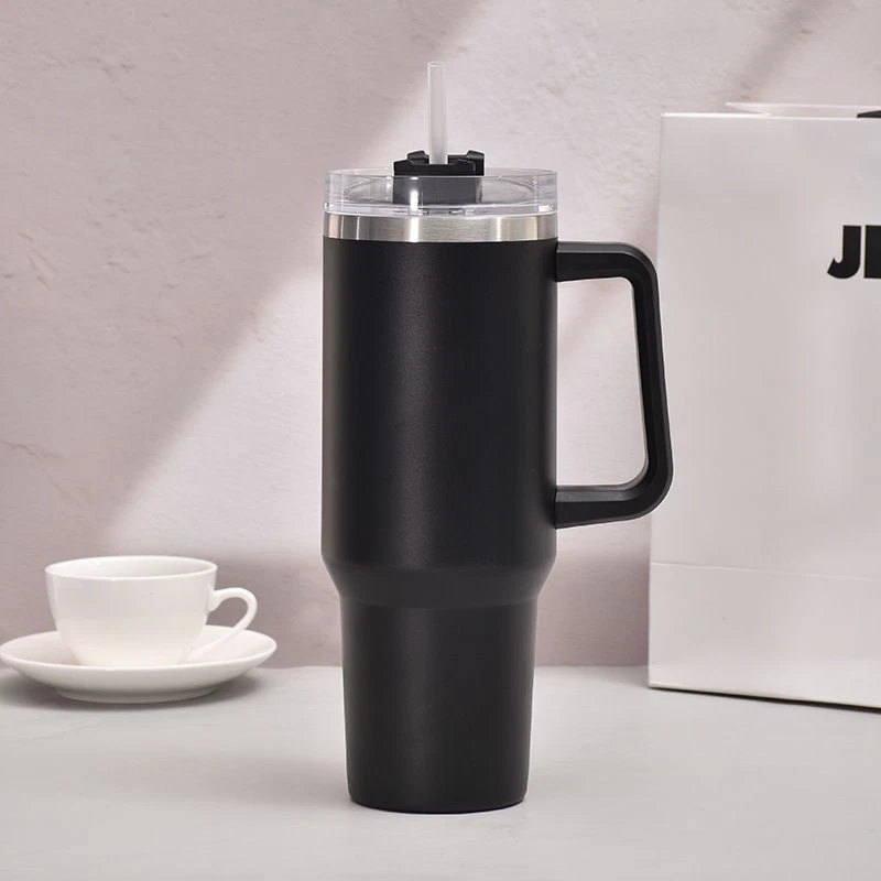 Tumbler Stainless Steel Reusable Vacuum Insulated Lid Straw Leakproof Bottle Kid