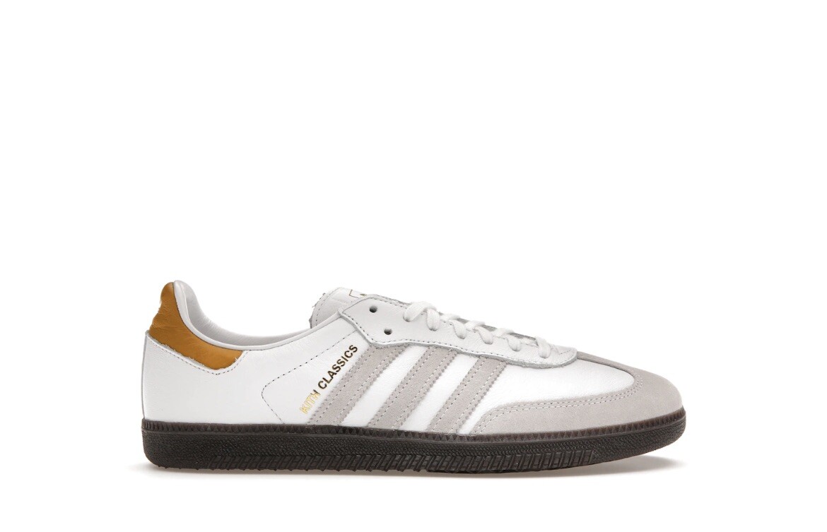 KITH × adidas Originals Samba 2023 Summer White/Mango SIZE 8.5