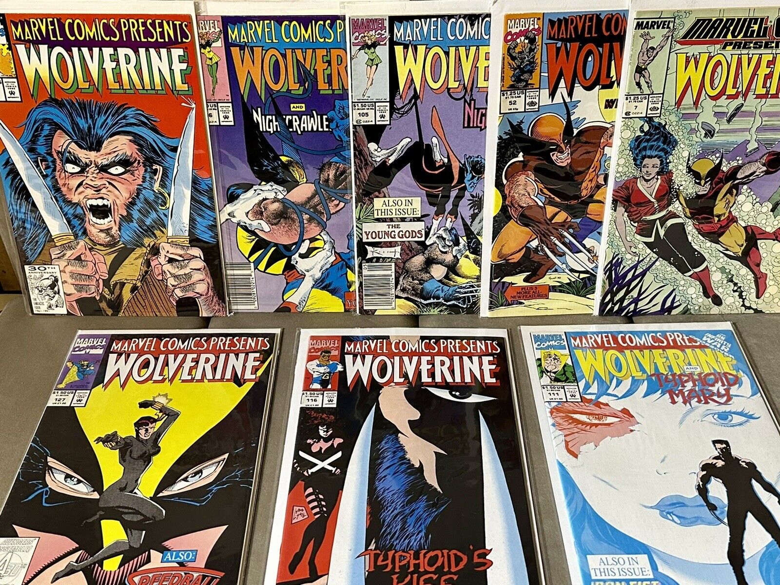 Wolverine Lot of 8 Books 105, 106, 116, 127, 111, 7, 93, 52
