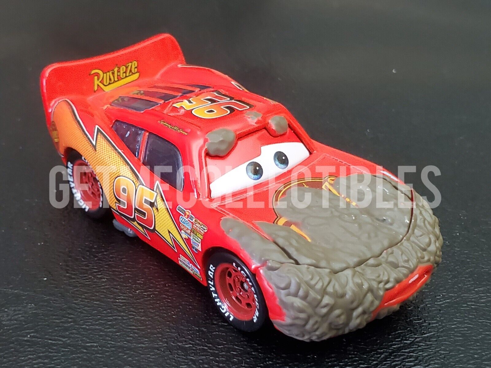 DISNEY PIXAR CARS LOOSE WET LIGHTNING MCQUEEN SAVE 6% GMC 8