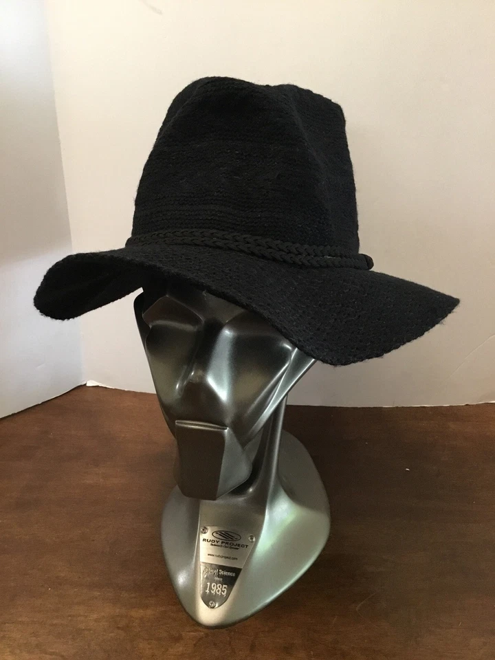 Sombrero de Panamá David & Young Floppy Negro Nuevo Talla Única para la mayoría APN30879 RN54976 Foto 2 de 4