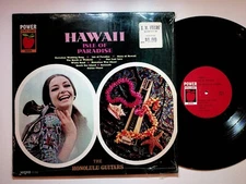 1966 Honolulu Guitars Hawaii Isle Of Paradise Vinyl LP Record VG+