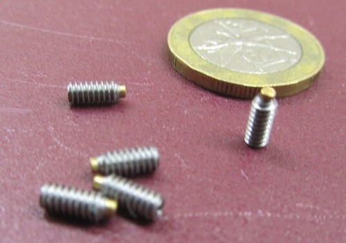 Stainless Steel Brass Tip Set Screw, 2-56, 4-40, 6-32, 8-32 To 3/8-16, M3 to M8 - Picture 52 of 511