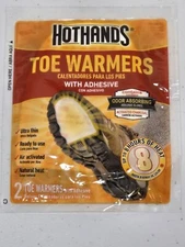 Hothands Toe Warmer (1 Pair Bag) 8 Hrs Of Heat Ultra Thin Odor Absorbing 