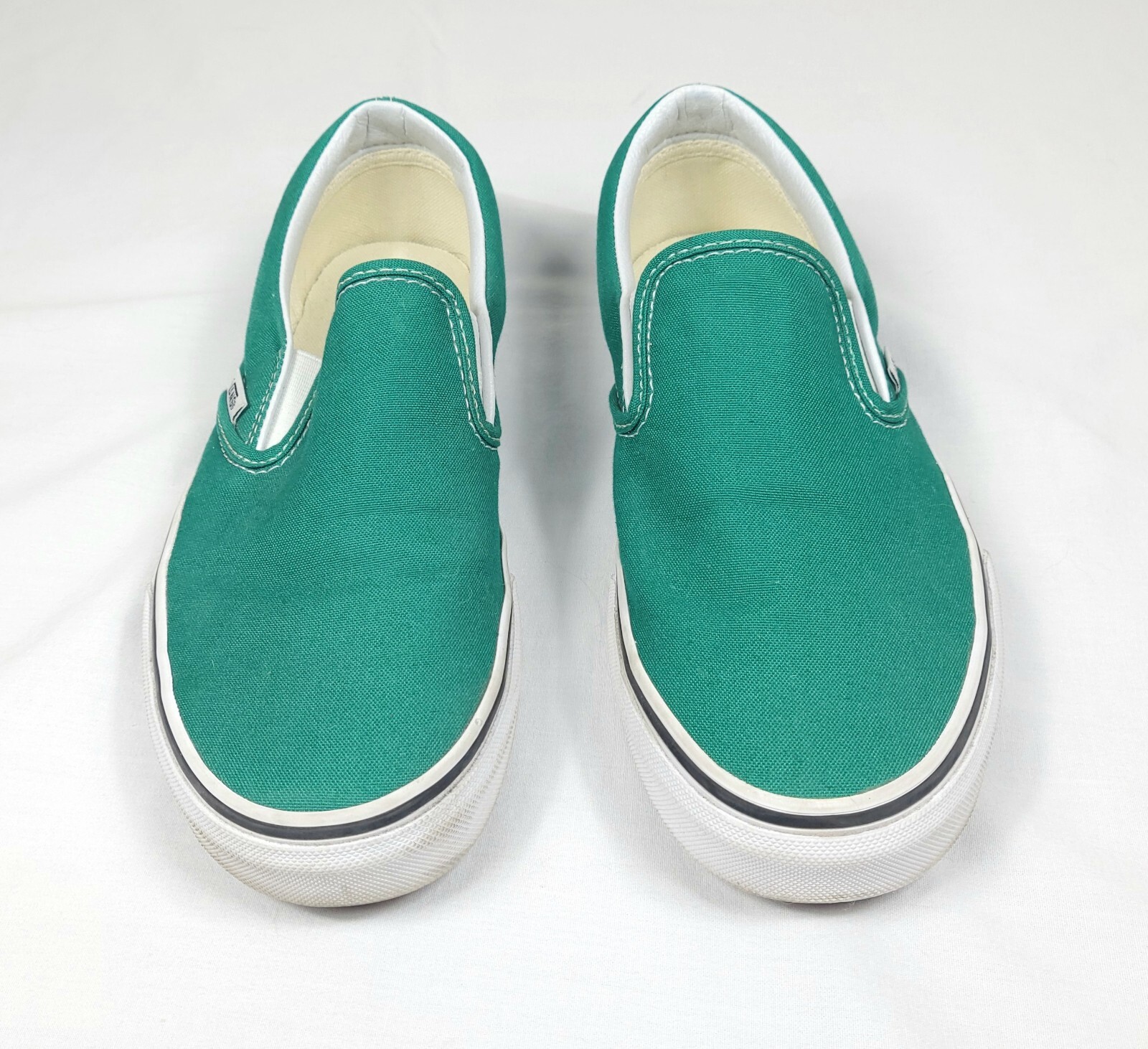 Vans Women's Classic Slip On Aquamarine Slip On Canva… Gem