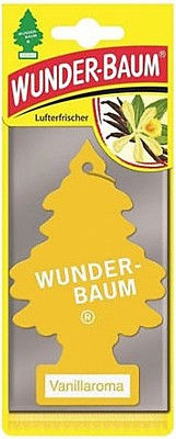 24 x original WUNDERBAUM   VANILLA air freshener fragrance tree air freshener