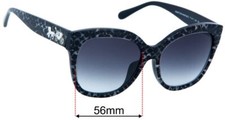 SFx Replacement Sunglass Lenses fits Coach HC8264F - 56mm Wide