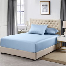 Split Top Flex King Fitted Sheet 340 Thread Count Pure Cotton