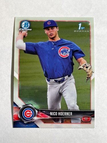 2018 Bowman Draft - Chrome Nico Hoerner #BDC-165 (RC)
