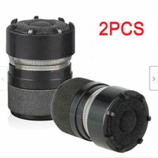 2X Microphone Replace Capsule Cartridge Repair For shure Wireless SM58 Type Mic