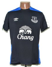 EVERTON ENGLAND 2015/2016 TRAINING FOOTBALL SHIRT UMBRO SIZE S ADULT