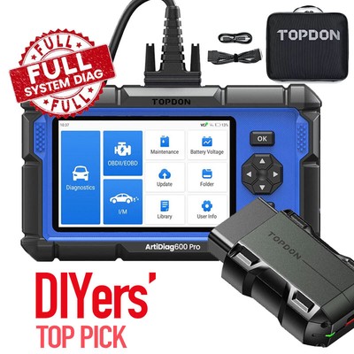 2025 TOPDON ARTIDIAG AD600s v2.0 PRO All System Diagnostic Tool TOPSCAN PRO OBD2