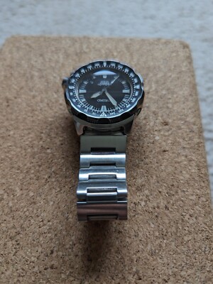 セイコー　SARB047 ジャンク Seiko Land Monster Automatic Black Dial Stainless Steel SARB047