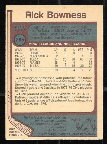 1977-78 OPC O PEE CHEE NHL HOCKEY CARD ERROR VARIATION 265-396 & INSERT SEE LIST - Picture 3 of 365