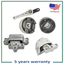 5PCS Engine Motor & Trans. Mount For 2006-2013 Volkswagen VW GTI  Audi A3 2.0L