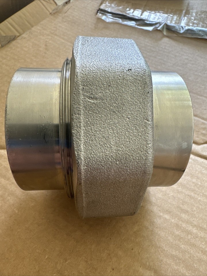 2" Union, Stainless Steel 3000 Socket Weld 316L A/SA182 Pipe Fitting