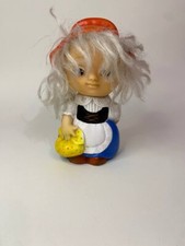 Vintage Soviet Russian Rubber Toy Little Red Riding Hood Collectibles