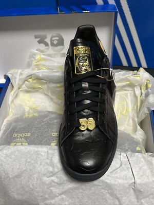 Adidas x BAPE Stan Smith | Schwarz | 43 1/3
