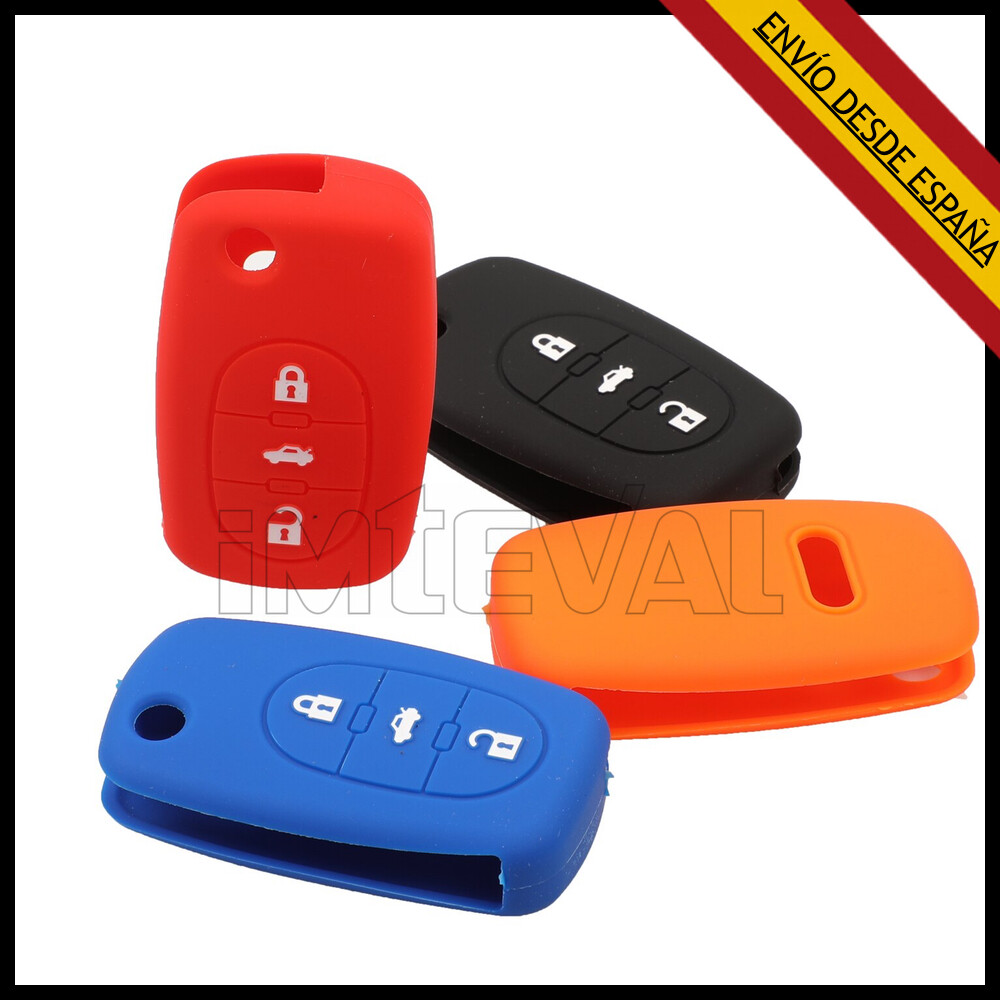 FUNDA SILICONA LLAVE Key fob AUDI VOLKSWAGEN Seat Skoda VW de 3botones